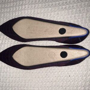 Brand New Women’s | Rothy's | Cranberry Plaid Points | Size 10